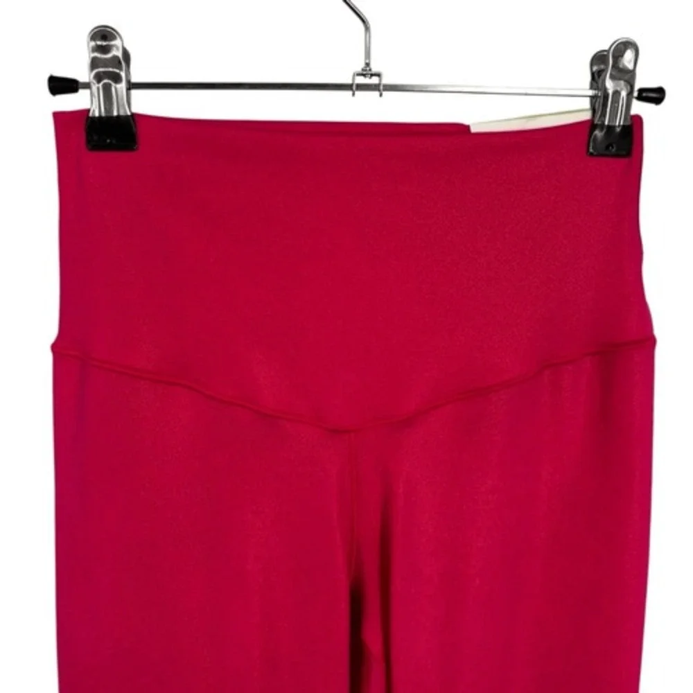 OFFLINE By Aerie Real Me Liquid‎ Shine High Waist Crop Legging Pink Size Medium